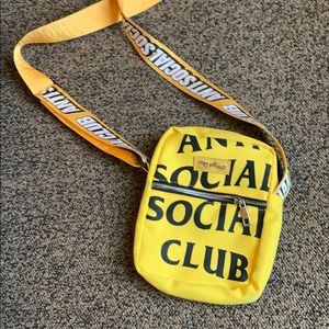 Antisocial social club cross-body purse